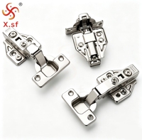 Charnière hydraulique 3D réglable à fermeture douce pour armoire de cuisine en fer, amortisseur de porte de meuble, moderne, pour salle de bain et salon