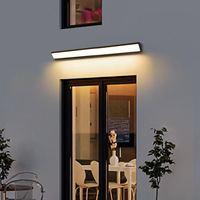 Lampe murale LED solaire extérieure étanche pour entrées de villas et allées de jardins, indice IP65, unité intégrée séparée