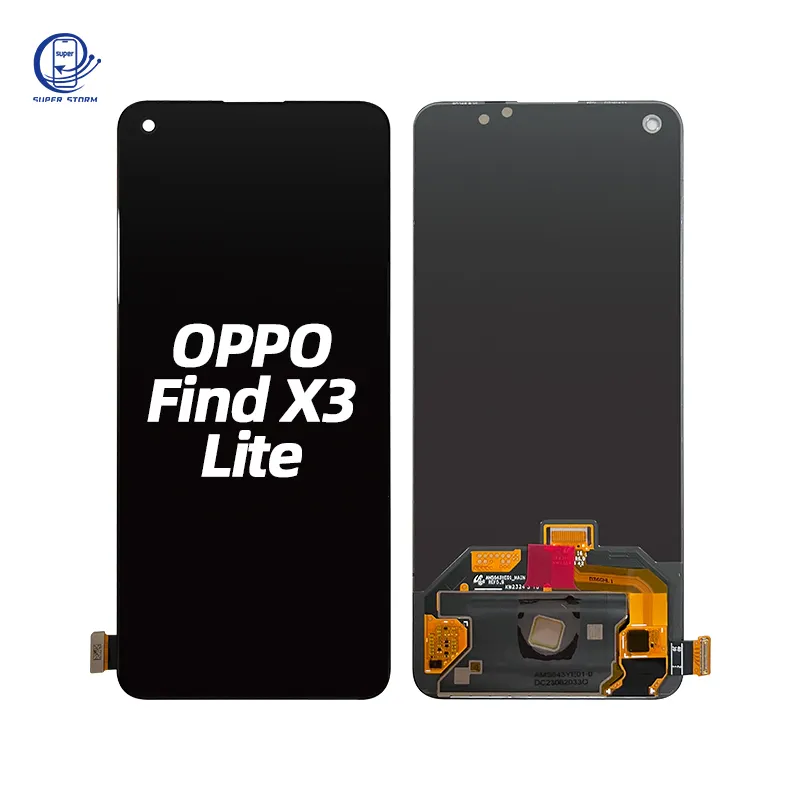 OPPO에 대한 원래 휴대 전화 LCD Realme LCD 터치 디스플레이 화면 찾기 X3 라이트 리노 5 K 6 7 5G Realme GT