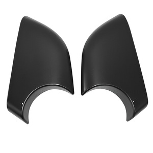 Tesla <b>Model</b> 3 Rearview Mirror Bottom Cover 22873005 2287.3006 Full Set Black Left And Right - Product Image 1