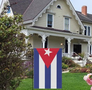 Bandera de Jardín de <span class=keywords><strong>Cuba</strong></span> 12x18, Banderas Pequeñas de Jardín Cubanas para Patio, Terraza, Porche, Día de la <span class=keywords><strong>Independencia</strong></span>, Festival Patriótico - Product Image 5