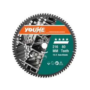 YOUHE Factory Direct Sales 8-1/2 "216MM * 30*80T Hoja de sierra TCT de corte de acero - Product Image 2