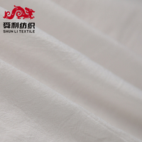 145gsm organique 100% coton lin aimé tissu Anti-pilule teint tissé écologique respirant Textile doux vêtement fenêtre stores