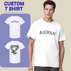 ผู้ผลิตเสื้อยืดโอเวอร์ไซส์คุณภาพสูง ผ้าฝ้ายทอ 100% พิมพ์ลายดิจิทัล 200-300gsm แบบยูนิเซ็กซ์  รับสกรีนโลโก้ตามแบบ - Product Image 2