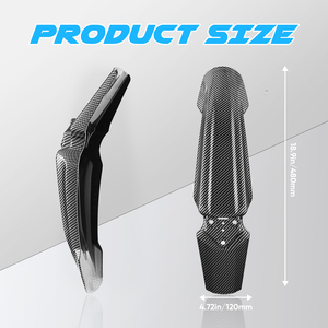 Guardabarros Delantero de Fibra de Carbono para Motocicleta Sur Ron, Protector Modificado para Motocicletas Todoterreno - Product Image 3