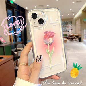 Funda de Teléfono con Diseño de Tulipán a <span class=keywords><strong>Precio</strong></span> de Mayoreo para <span class=keywords><strong>iPhone</strong></span> 11 12 <span class=keywords><strong>13</strong></span> 14 Plus 15 16 17 Pro Max, Funda de Teléfono con Diseño de <span class=keywords><strong>Rosa</strong></span> para Chicas - Product Image 2
