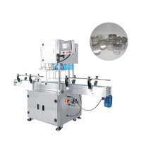 Machine de scellage rotative entièrement automatique de haute qualité pour boissons et jus en canettes, avec économie d'énergie et utilisation facile