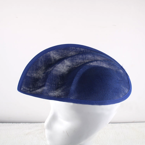 DIY New Shape Women Sinamay <strong>Hats</strong> Base Royal <strong>Ascot</strong> Linenette Meniscus Fascinator <strong>Hat</strong> Base - Product Image 3