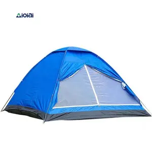 خيمة قبة للتخييم في الهواء الطلق خيمة خفيفة الوزن مصنوعة من نسيج الألياف الزجاجية المقاوم للماء