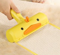Épilateur en plastique durable pour animaux de compagnie Brosse pour tapis de canapé Fournitures d'épilation collantes efficaces pour chiens