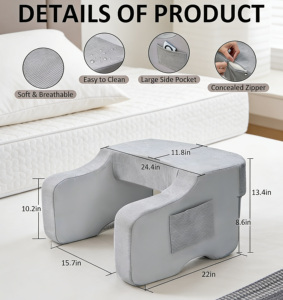 Almohada de Apoyo para Brazos para Laptop, Extra Grande, de Alta Calidad, de Espuma Viscoelástica Ajustable, para Trabajar, Leer y Jugar, de Fábrica OEM - Product Image 4