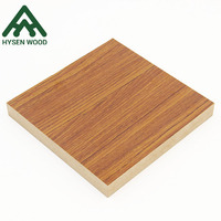 Fabricant de contreplaqué en bois Offre Spéciale en gros d'usine Construction de panneaux en MDF laminé solide de haute qualité de 6mm