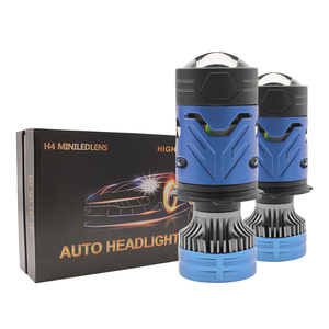 Ampoule de phare LED mini projecteur FSYLX <span class=keywords><strong>W1</strong></span> H4 130W 40000lm H4, faisceau haut et bas, ventilateur T8, ampoules de phare LED pour voiture - Product Image 1