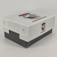 Boîte d'expédition en plastique ondulé réutilisable et écologique MFPP avec couvercle, empilable, étanche, pour sushis, nouilles, jus, chewing-gum