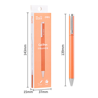 Deli Nusign ensemble de stylos Gel en métal, stylo signe Rollerball Caneta Gel 0.5MM PREMEC suisse recharge bureau école fournisseur