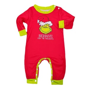 Nuovo Arrivo 2026: Pigiama Natalizio Genitore-Figlio Little Monster, Morbido a Maniche Lunghe, Stampa a Quadri Cartoon, Due Pezzi - Product Image 5