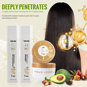 Shampooing et revitalisant pour cheveux naturels à l'huile d'avocat Batana avec logo personnalisé, marque privée, biotine, collagène, argan, hydratant et réparateur - Product Image 5