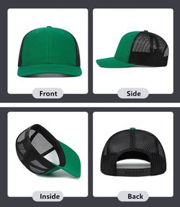 Breathable Mesh Snapback Trucker Hats Adjustable Baseball <b>Caps</b> for Men <b>Women</b> Cotton-Poly Twill Outdoor Promotion Gift - Product Image 2