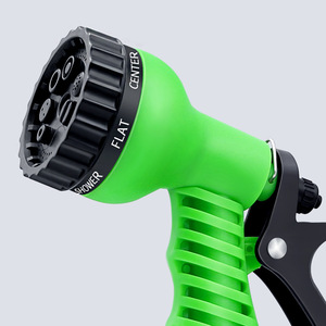 Pistolet à eau pour lavage de voiture Guoma Ruixiang, vert, 15 cm, en plastique, pulvérisateur manuel pour voiture et arrosage de jardin - Product Image 2
