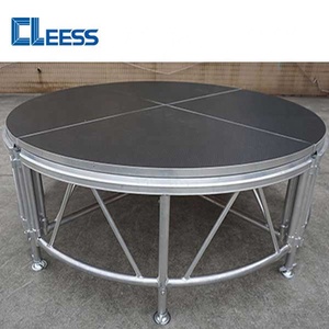 Giá cả phải chăng <span class=keywords><strong>Modular</strong></span> xách tay thiết kế sân khấu tròn cho sự kiện của công ty - Product Image 5