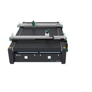 Máquina de corte de caixa de papel impressa, 1625 2535 cnc linha de produção automática do poliéster da placa da etiqueta