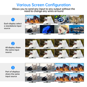 Saklar Matriks <span class=keywords><strong>HDMI</strong></span> 8x8 dengan Kontrol Web & Ekstraktor <span class=keywords><strong>Audio</strong></span> 3.5mm, Saklar/Pemisah Matriks <span class=keywords><strong>HDMI</strong></span> 4K@30Hz 8 masuk 8 keluar - Product Image 2