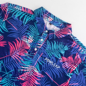 Polo da Golf elasticizzata a 4 vie di fabbrica morbida e confortevole Polo da Golf personalizzata leggera ad asciugatura rapida per adolescenti - Product Image 4