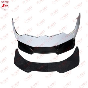 Kit de Carrocería de Fibra de Carbono Estilo V de Z-ART para <span class=keywords><strong>Lamborghini</strong></span> Huracán LP580 LP610, Kit de Carrocería de Parachoques de Carbono Prepreg para Huracán - Product Image 2