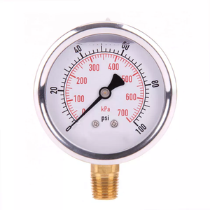 مقياس ضغط هيدروليكي ميكانيكي 60 من سونغلن ومقياس ضغط هيدروليكي مملوء بالزيت - Product Image 3