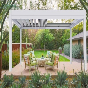 Toldo Retráctil de Alta Gama - Pérgola Eléctrica para Jardines y Yates, Pérgola de Aluminio, Solución para Exteriores Resistente a la Intemperie - Product Image 6
