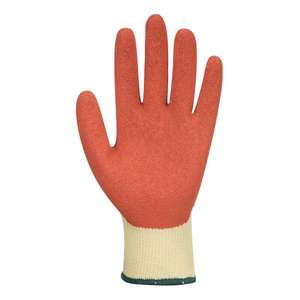PORTWEST - A100ORRL Grip guante naranja de látex-GUANTES EAN 5036108302031 - Product Image 3