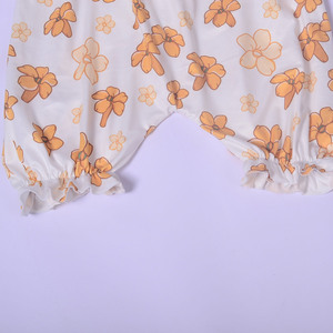 A26-15 Venta Directa de Fábrica, Personalizado OEM-ODM, Mono con Estampado Hawaiano y Cuello Redondo para Bebés, Mono Estampado para Niños Pequeños - Product Image 4