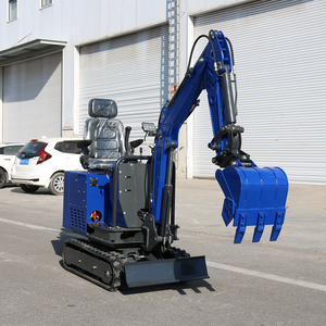 สนามเพลาะสวนร่องลึกและการไถดินรถขุดขนาดเล็กไฟฟ้าขนาด0.8ตันสามารถเข้าสู่การรื้อถอนในร่มได้ - Product Image 5