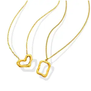 Modeschmuck Halsketten Schwarz China Großhandel Name Set Neue Herz Ohrringe In Modeschmuck Kreuz Gebratenes Huhn Halskette