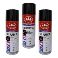 Peinture automobile OEM 400 ml, peinture en spray noire fluorescente, revêtement liquide