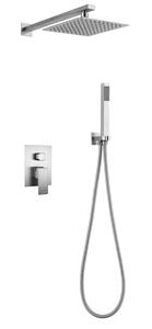 Cupc Upc système de douche haute pression salle de bain robinet de douche mélangeur dissimulé ensemble système de douche mural kit - Product Image 6