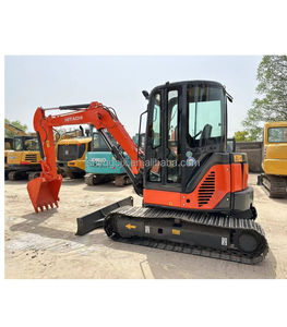 Japón pequeño usado <span class=keywords><strong>Hitachi</strong></span> ZX50 mini excavadora sobre orugas 5 toneladas excavadora de segunda mano con <span class=keywords><strong>bulldozer</strong></span> usado <span class=keywords><strong>Hitachi</strong></span> 50 - Product Image 1