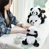 Bantal Tubuh Panda Raksasa Super Lembut - Mainan Boneka Peluk yang Menggemaskan untuk Tidur & Bersantai, Bantal Sandaran Tempat Tidur yang Nyaman, Hadiah Ulang Tahun yang Sempurna