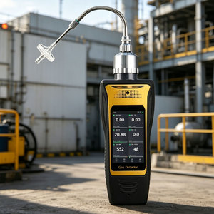Sistema de Monitoreo de Calidad del Aire, Monitor Portátil Multigas, Medidor de CO2, PM2.5, Temperatura y Humedad, Sensor IAQ, Analizador Inteligente Android - Product Image 1