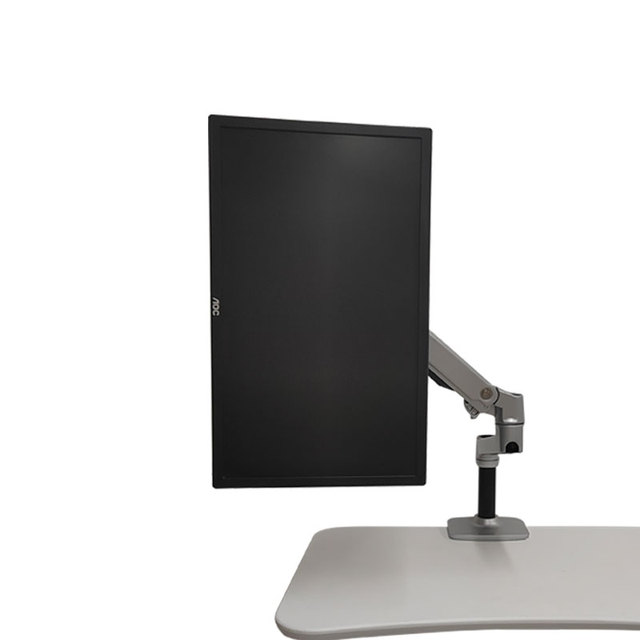 Heavy Duty Stand Gas Spring Monitor Arm Single Mount Monitor Stand Single Screen Display Stand Height Adjustable 10 to 32 Inch