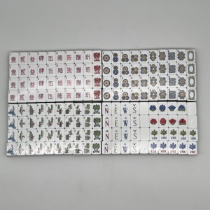 ชุ<span class=keywords><strong>ด</strong></span>ไพ่นกกระจอกอาร์ตเดโคสมัยใหม่ แผ่นอะคริลิค<span class=keywords><strong>ส</strong></span>ีส้ม<span class=keywords><strong>ส</strong></span><span class=keywords><strong>ด</strong></span>ใ<span class=keywords><strong>ส</strong></span> ลายดอกไม้และนกยูง ครบชุด 152 ชิ้น ชุ<span class=keywords><strong>ด</strong></span>ของขวัญไพ่นกกระจอกแบบอเมริกัน - Product Image 4