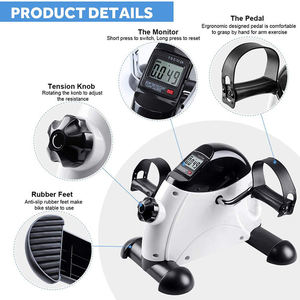 Cyclette per Riabilitazione in Offerta, Pedaliera Elettrica Mini per Esercizi, Bicicletta da Allenamento per Anziani - Product Image 3