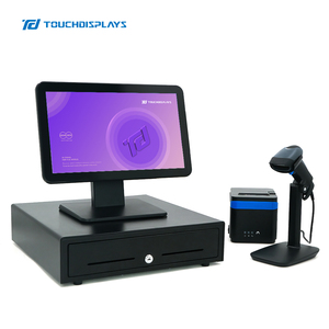 Touchแสดง15.6 Wifi โดนัทยืน Selfserive Pos ชาร์จเครื่องหยอดเหรียญ - Product Image 1
