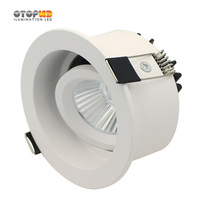 LED COB 10W Tersembunyi Downlight Adjustable LED Lampu Spot