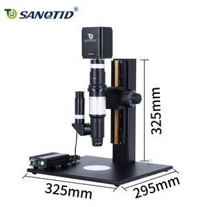 SANQTID TD-T167 Obiettivo per Microscopio Digitale Apocromatico 4K ad Alta Definizione con <span class=keywords><strong>Zoom</strong></span> Ultra 1.67X (0.3-3.0X), Messa a Fuoco Manuale, LED - Product Image 5