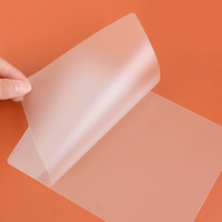 Pochette de plastification en polycarbonate 125 microns personnalisée de taille A4 Film PET auto-adhésif brillant/surface rigide pour stratifié de carte d'identité