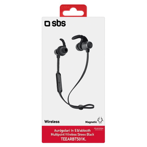 Auricolari microfono <b>bluetooth</b> MULTIPOINT Black Night Black TEEARBT501K - Product Image 3
