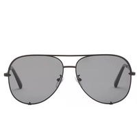 Lunettes de soleil roses Pilot Quay, lunettes de soleil surdimensionnées à la mode pour femmes, tendance 2025