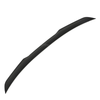 Aileron de coffre arrière pour Ford Mustang GT350 Style H Style 2015-2021 Aileron en plastique ABS Aileron de coffre arrière Kit de carrosserie de voiture Accessoires
