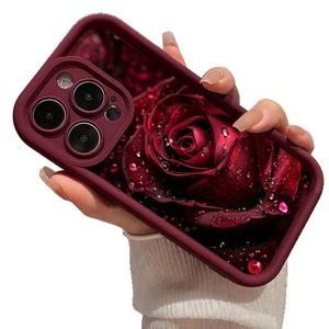 Dewdrop Rose Fleur Impression Échelle Lentille Style Antichoc TPU <span class=keywords><strong>Housse</strong></span> de Téléphone Portable <span class=keywords><strong>pour</strong></span> <span class=keywords><strong>Iphone</strong></span> Xr Xs Max 11 12 <span class=keywords><strong>13</strong></span> 14 15 16 17 Air - Product Image 5